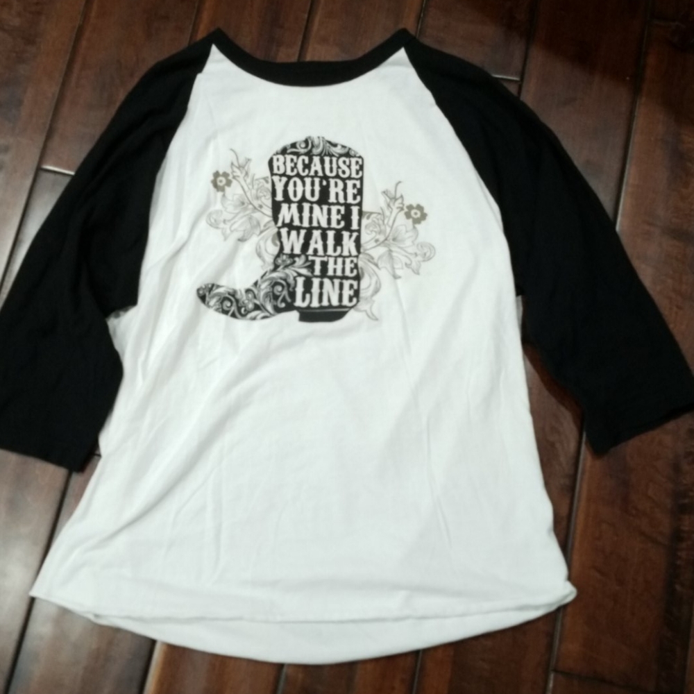 GUC Ruby's Rubbish "I Walk the Line" Size M